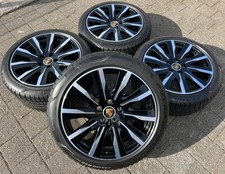 4 ORIGINAL 20" ALU WINTERRÄDER PORSCHE TAYCAN TEQUIPMENT RDKS SCHWARZ FREIHAUS