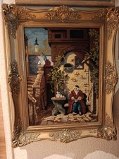 Spitzweg"Stickbild im