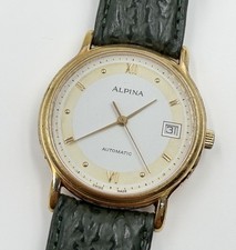 Alpina Automatic Cal. ETA 2824-2 Armbanduhr Herren Vintage 80’s -35mm Swiss Made