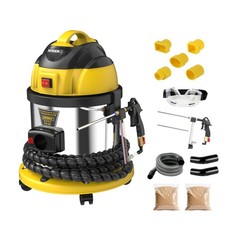 Sandstrahlgerät Sandstrahlpistole Walnusspulver Sandstrahler Sandstrahlmaschine 