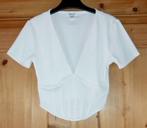 Amisu süßes cropped shirt - amisu:,