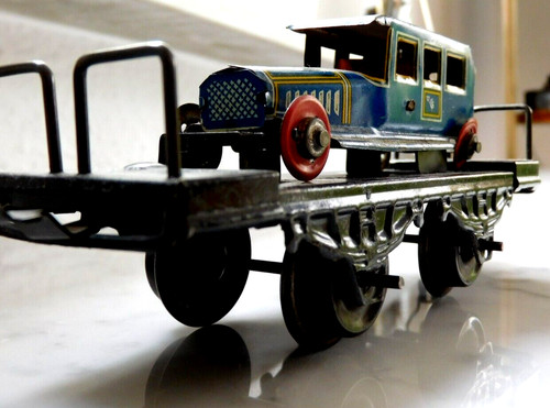 Blecheisenbahn wagen mit - blecheisenbahn,