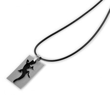 Dog Tag Anhänger Gecko Echse