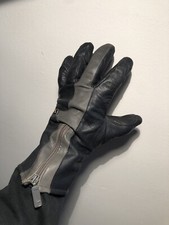 BMW Motorrad Leder Handschuhe Vintage Gr 8
