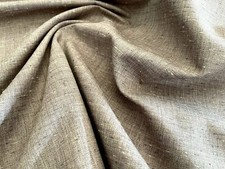 Polsterstoff mit Fleckschutz Möbelstoff Webstoff robust Meterware in beige  Neu