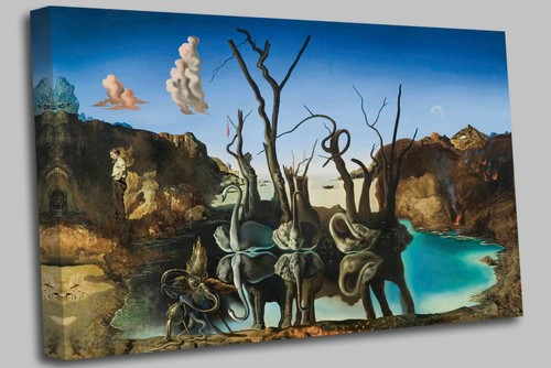 Salvador dali schwäne - -,