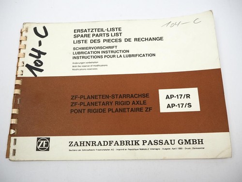 S planeten achse - zf, ap-17/r/s