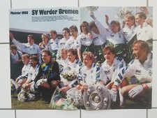 Fußball POSTER SV Werder