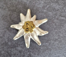 Kappenabzeichen --Edelweiss--