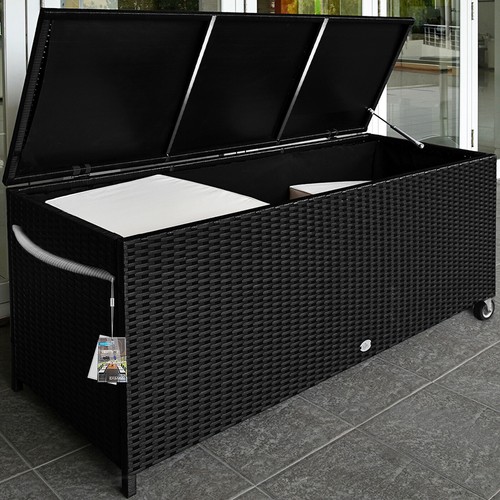 Auflagenbox poly rattan - poly,