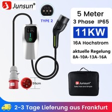 6m 11KW Typ 2 EV Ladekabel 16A