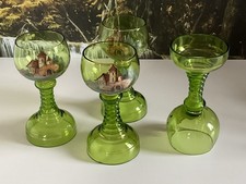 Weinrömer Gläser Grün