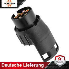 Adapter 7 auf 13 polig Für Verbindung PKW Anhängerkupplung Steckdose Neu