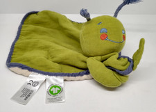 Schmusetuch Schnuffeltuch TCM Tchibo Raupe grün ca. 27 x 28 cm