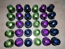 30 leere ALU Kaffee Kapseln Nespresso India Arpeggio Kazaar Basteln Schmuck Kett
