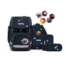 Schulranzen Jungen Ergobag CUBO KoBärnikus 5-teiliges Set
