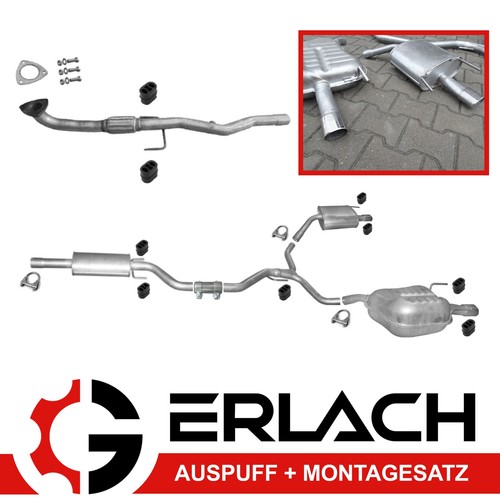 Auspuffanlage für opel - für,