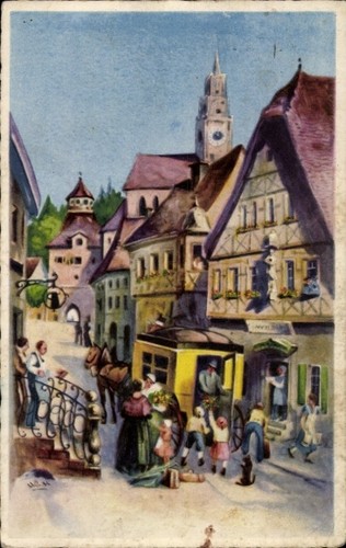 Künstler straßenansicht - künstler,