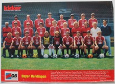 Fußball Poster Bayer