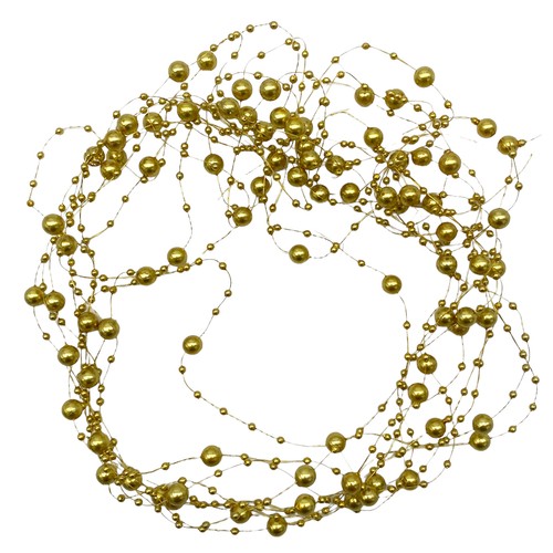 Perlen girlanden gold hochzeit - girlanden,
