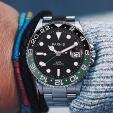 Saphirglas 40mm parnis - 40mm, herren
