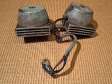 2 Hupen 6v Für Oldtimer Zweiklangfanfare Horn DDR IFA Trabant Wartburg