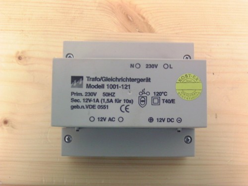 Eff trafo gleichrichtergerät - eff,