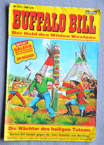 Buffalo bill 574 die - buffalo, nr.574