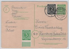 Heimatbeleg aus WISMAR 1946