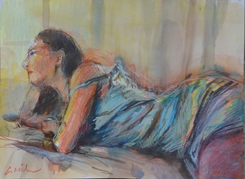 Gerry miller aquarell - miller.,