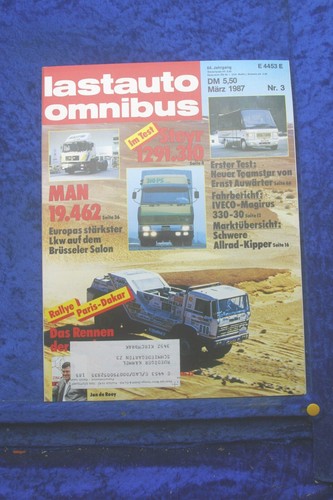 Lastauto omnibus man - omnibus, 3/87