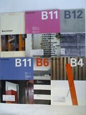 Baumeister - Zeitschrift für Architektur: Sammlung von 6 Heften