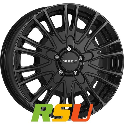 Dezent black 7x17 - 4x, ke