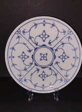 1 von 8 Winterling Schwarzenbach Teller Kuchen Brot Dessert Strohblume Blau 19cm