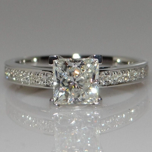 Princess cut lab created - lab,