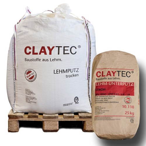 Claytec lehm unterputz mit - claytec,