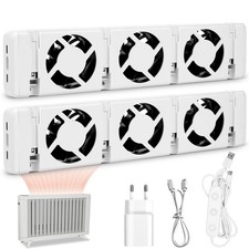 Heizkörperventilator Heizkörperlüfter Heizkörperverstärker Heizung Lüfter Fan