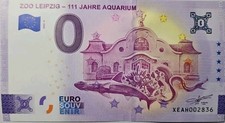 0 Euro Schein Zoo Leipzig -