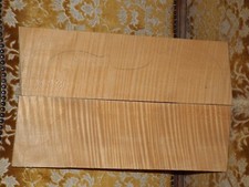 Tonholz, Tonewood, aus Nachlass, bestens geflammter Geigenboden, old violin back