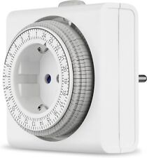 REV Zeitschaltuhr Tageszeitschaltuhr kompakt Steckdose Intertek/GS-Zeichen 