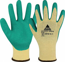 Hase 402650 NeoGrip green Montagehandschuh Latex Galabau 10-100 Paar Gr 8-11