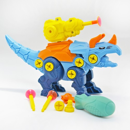 Diy triceratops robo dino - diy, robo-dino