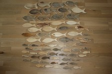 Fische Deko Holz DIY Wandbild