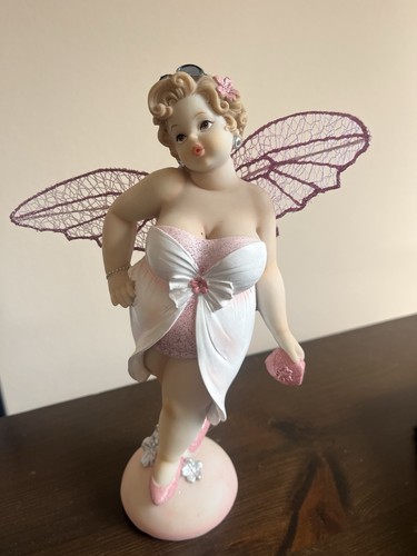 Vintage elfenfigur fee mit - vintage, /