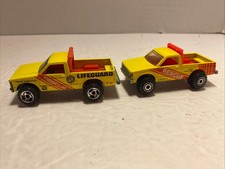 Lot of 2 Hot Wheels Yellow 4x4