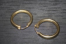 Schöne Echte Gold Ohrringe