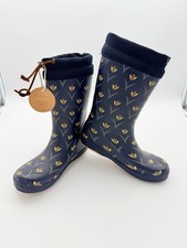 🌸 Bisgaard Thermo Tulip Flowers Gummistiefel – Gr. 35 – Guter Zustand