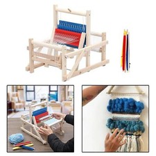 Holz Webstuhl Spielzeug Handwerk Handstrickmaschine Kinder Lernspielzeug
