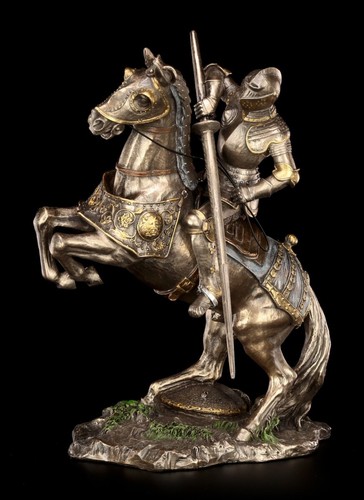 Ritter figur auf streitpferd - ritter,