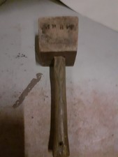 Alter Holzhammer Schlegel